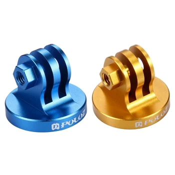 

PULUZ 2 Pcs for Go Pro Accessories Camcorder Tripod Mount Adapter for GoPro HERO5 4 Session 4 3+3 2 1, Xiaomi Yi, SJ4000, SJ5000