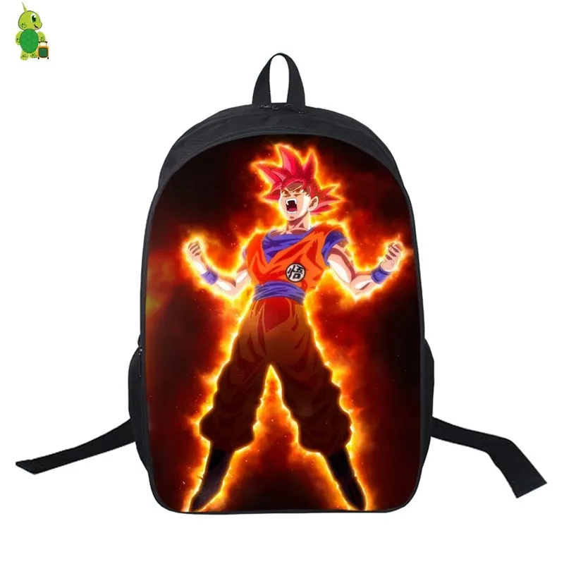 Dragon Ball Супер Broly рюкзак с Гоку мультфильм школьные сумки для подростков девочек мальчиков ноутбук рюкзак для женщин мужчин Дорожная сумка на плечо - Цвет: 14