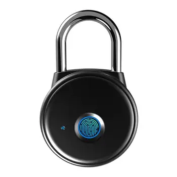 

Bluetooth Fingerprint Lock USB Rechargeable Home Office Electronic Padlock APP Control Waterproof Keyless Smart Door Hardware