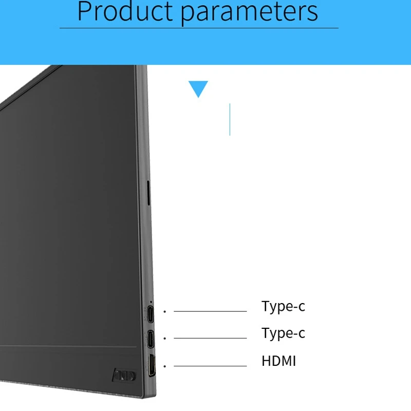 13 3 дюймовый Портативный монитор Тип C HDMI 1080P HD игровой внешний PressDisplay для