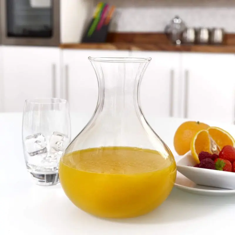 HLZS-1.5L Стекло графин с Нержавеющая сталь, крышкой, стеклянный графин, графин, 21 напиток подарочные карты Стекло твердого английского фарфора, подарки, кувшин для воды