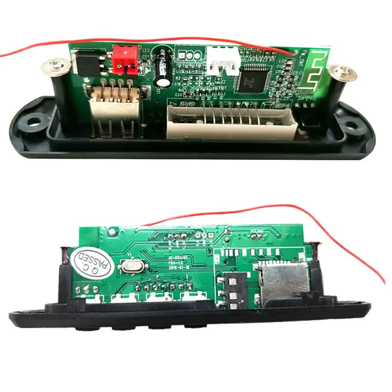 

Drop Ship New Wireless Bluetooth 12V MP3 WMA Decoder Board Audio Module TF USB Radio For Car V-Best