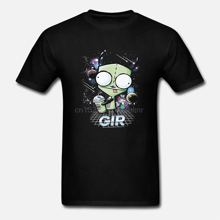 Invader Zim Мужская футболка Slim wo Men |