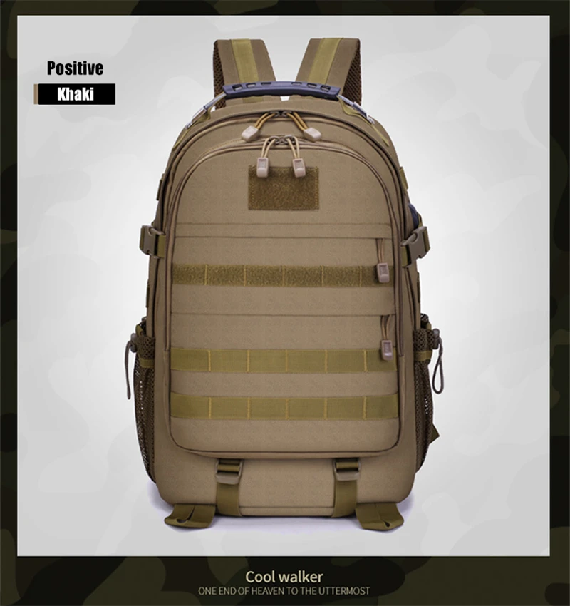 Usb зарядка Molle военные сумки Кемпинг путешествия туристический спортивный рюкзак тактический нейлоновый водонепроницаемый спортивный походный Треккинг Рюкзак