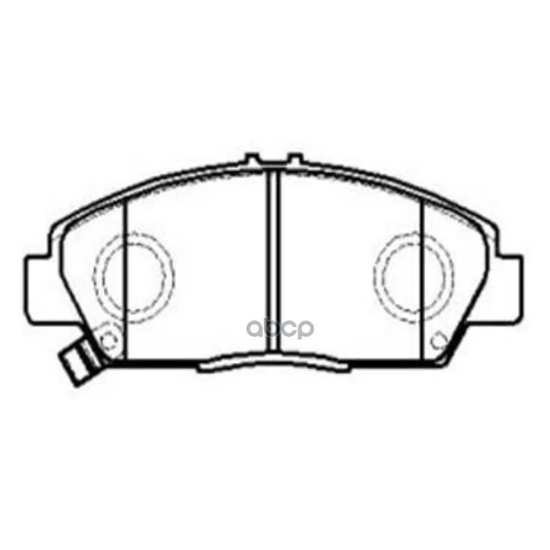 Ckho-46_колодки Дисковые Передние! Honda Accord/Prelude2.0&16v 92, Rover 600 1.8-2.0 93-99 Ctr Ckho46 Ctr арт. CKHO46
