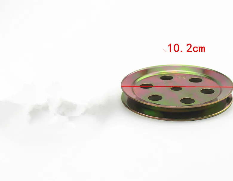 Rondella Lavatrice Frizione 102Mm Od Puleggia In Metallo Altezza 15Mm