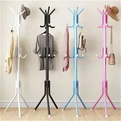Perchero de Metal montado para sala de estar, soporte de exhibición de ropa, sombrero, muebles para el hogar, ganchos múltiples, 175X45Cm