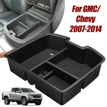 

Car Armrest Storage Box Center Organizer Glove Tray Holder Box for Chevrolet Avalanche Chevy Suburban Tahoe/Silverado for GMC