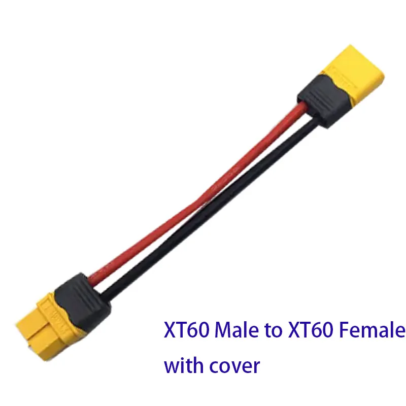 XT30 XT60 XT90 XT90S EC2 EC3 EC5 Tamiya MPX Deans JST câble d'extension mâle à femelle fil 14awg 10/15 cm pour chargeur de batterie RC – Image 4