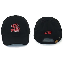 OYE MAMI, шапки с вышивкой для папы, хлопковая регулируемая бейсболка с ремешком на спине для мужчин и женщин, изогнутая Черная кепка от солнца, хип-хоп бейсболка, кепки