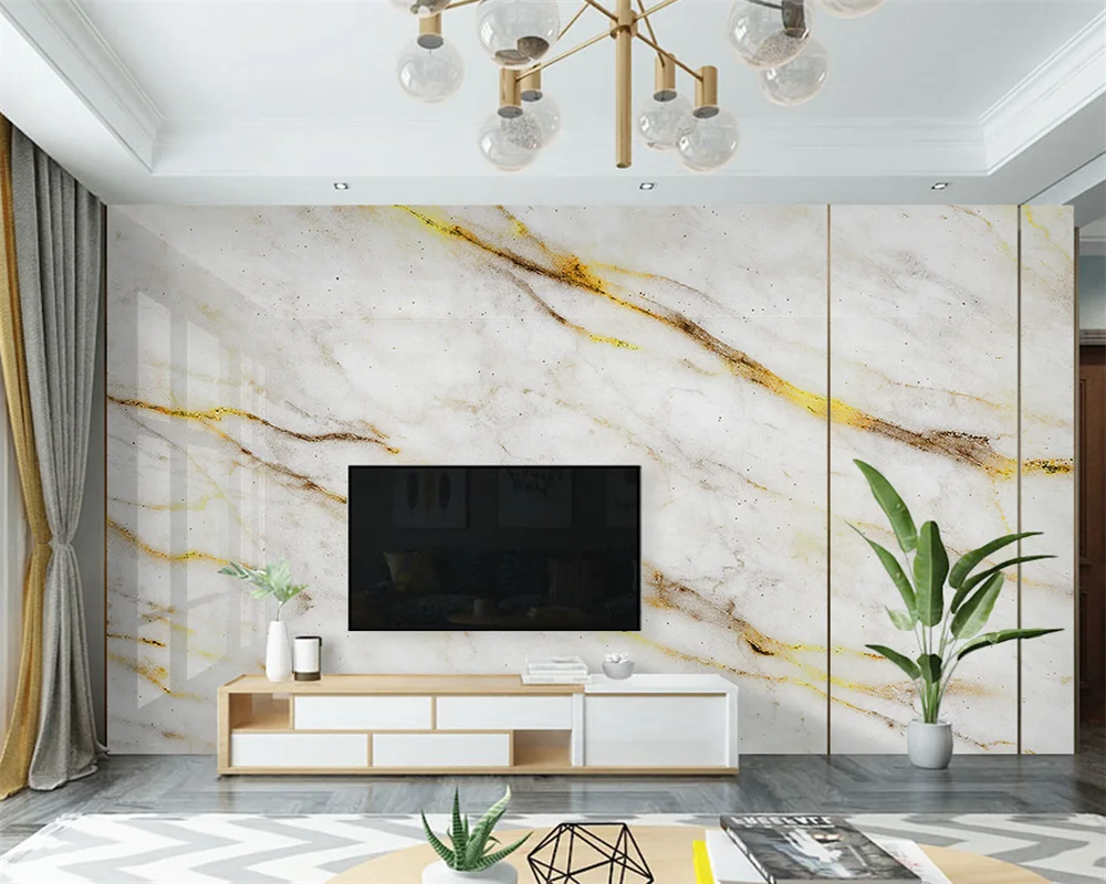 beibehang Customized modern atmosphere simple marble pattern papel de parede jazz white marble background wallpaper modern jazz quartet django lp