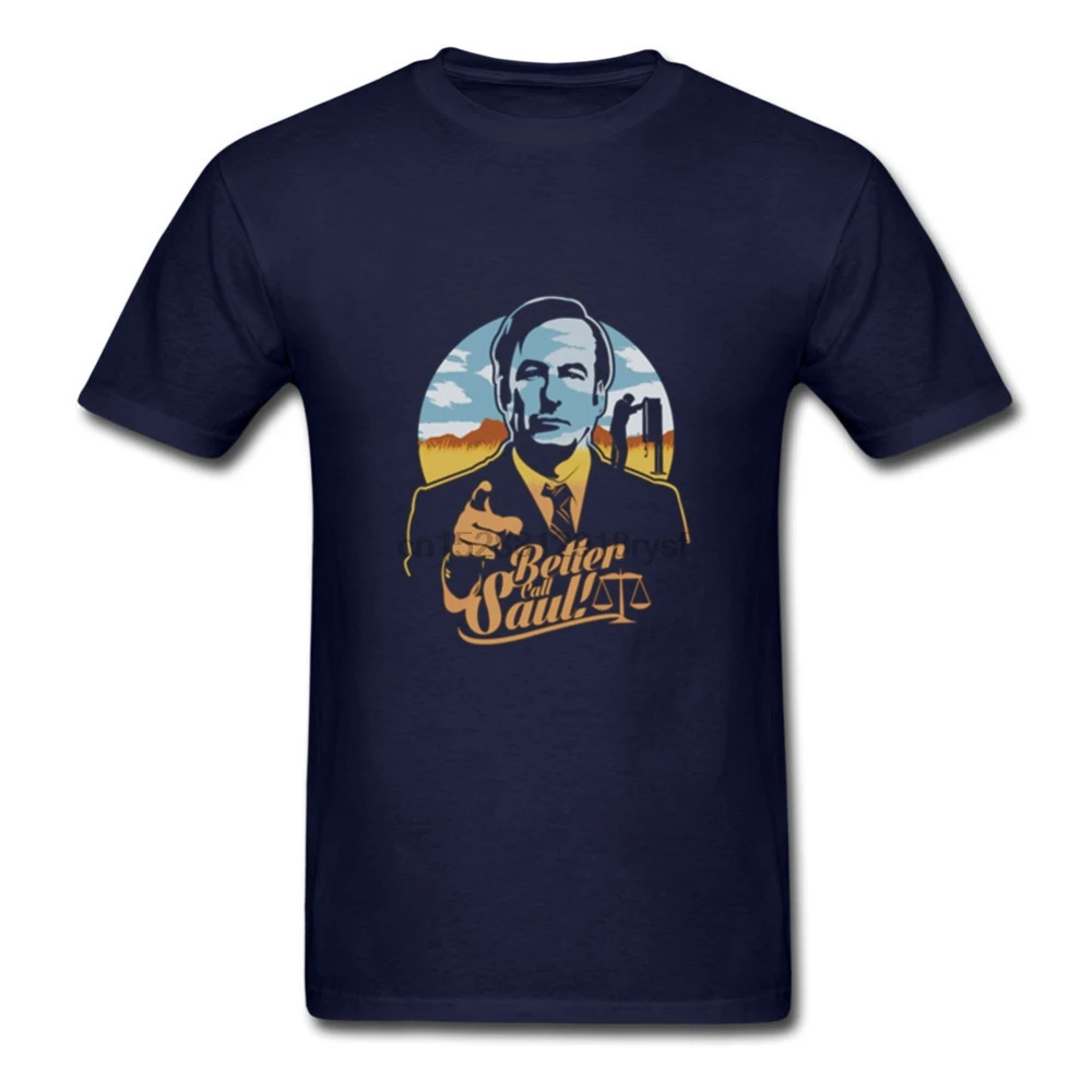 2018 Fashion Better Call Saul Tshirts Men 100% Cotton Plus Size T Shirt TeenBoys Promotion T-Shirt Short Sleeve XS-XXXL teeshirt |