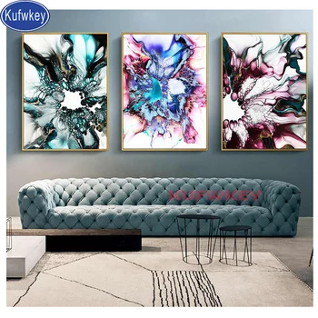 

5D diy Diamond Painting"Cuadro Abstract ink"Sticking diamond mosaic full square drill painting rhinestone embroidery diamond 3d
