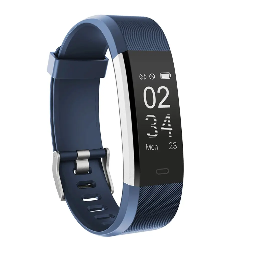 Intelligent Smart Bracelet Watch Color Screen Fitness Tracker IP67 Waterproof Heart Rate Monitor Pedometer Activity Smart Watch