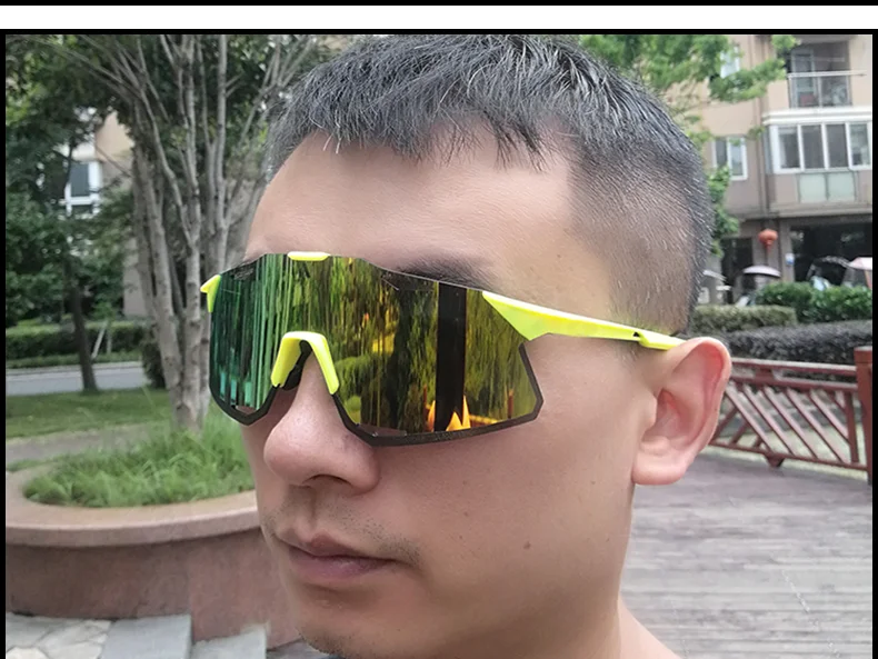 outdoor Sports Bicycle Sunglasses Photochromic men Gafas ciclismo MTB Road Cycling Glasses Eyewear Peter Hyper occhiali Goggles