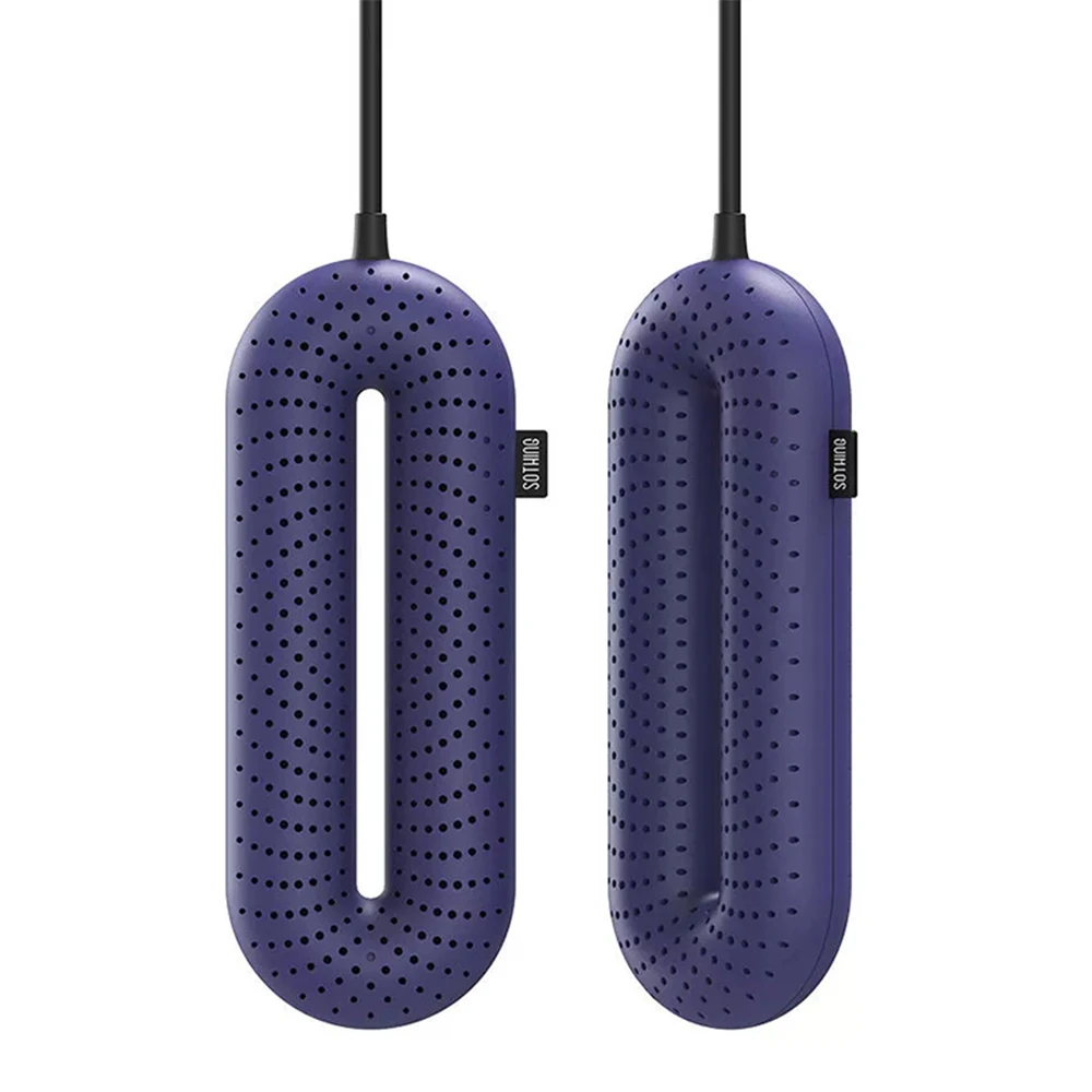 Purple Standard SOTHING портативный бытовой электрический стерилизация обуви сушилка УФ постоянная температура сушки дезодорирования - Цвет: Purple Standard