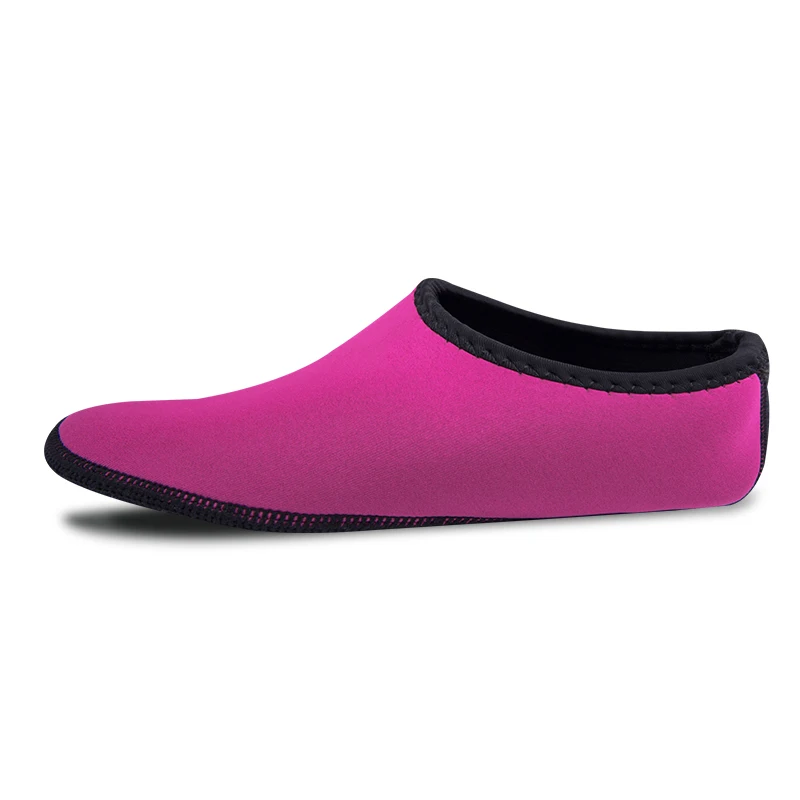 SBART водные виды спорта 2 мм неопрен дайвинг носки противоскользящие Пляжные Носки Плавание Серфинг обувь для взрослых дайвинг сапоги гидрокостюм обувь L - Цвет: Rose Red