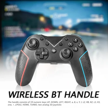 

New Gamepad Bluetooth Joysticks Game Console Wireless Controller Joypad With Gyroscope Accelerator for N-Switch/N-Switch Lite