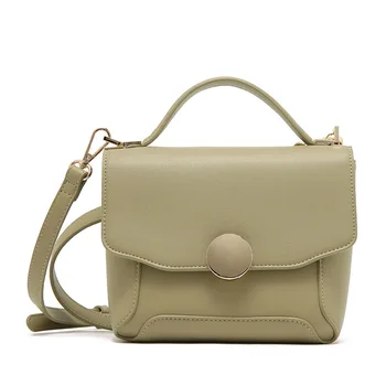 

Small Package of the New Women's Bags Laptop Flip Circular suo kou bao Shoulder Shoulder Bag