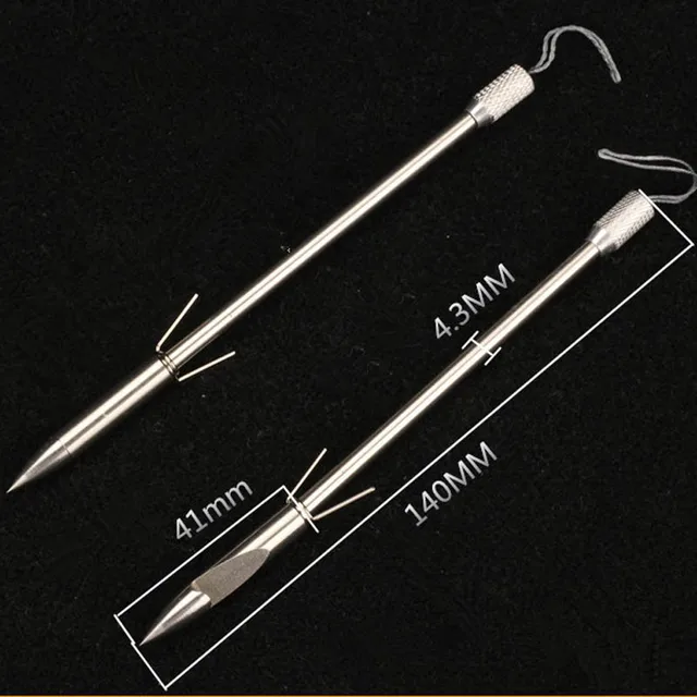  US $80.00 100pcs Stainless Steel Fishing Darts Slingshot Catapult Fishing Broadhead Archery Arrowhead 