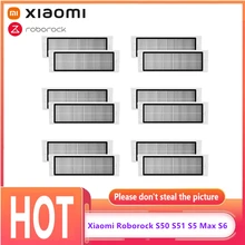 

Washable HEPA Filter Part Xiaomi Mijia 1 1S Roborock S50 S51 S55 S5 Max S6 s6 Max Robot Vacuum Cleaner Replacement Accessories