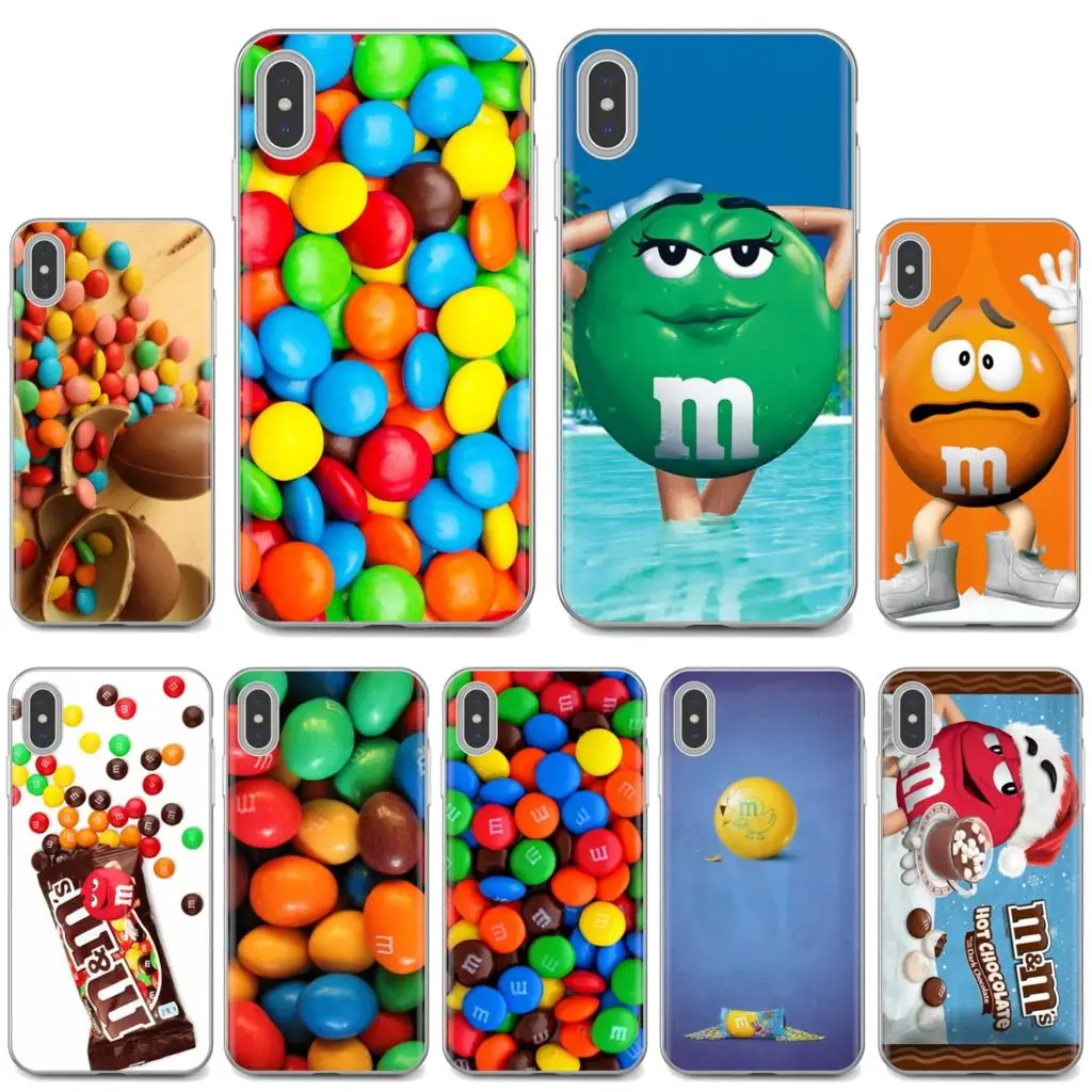 M &amp Шоколадные конфеты твердое молоко для Samsung Galaxy Note 3 4 5 8 9 S3 S4 S5 Mini S6 S7 Edge S8 S9 S10 Plus