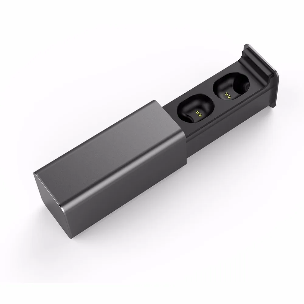 QP-W10 Bluetooth V4.2 Близнецы настоящие беспроводные наушники-вкладыши с одним ключом управления наушники с магнитным зарядным устройством