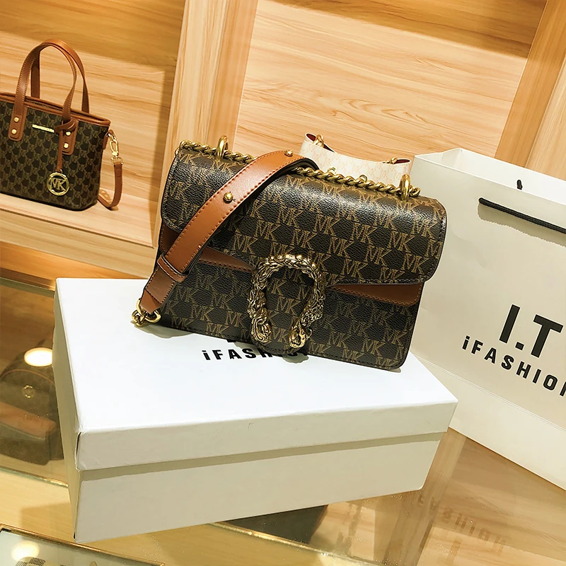 Luxury Brand Design Chain Women's Shoulder Crossbody Bags High Quality Handbags Purses Totes Clutches Ladies Messenger | Багаж и сумки