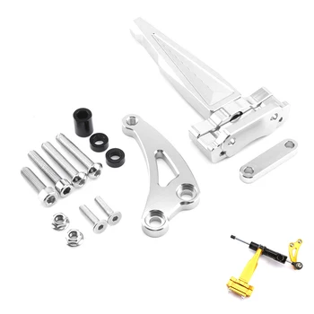 

Suitable for Honda CB650F for HONDA direction damper base 17 years CB650F damping bracket titanium size 18 CB650F