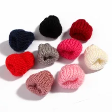 Новая стильная мини шерстяная шляпа, милые пушистые шарики, Детские аксессуары для волос, повязка для волос для девочек, аксессуары для одежды