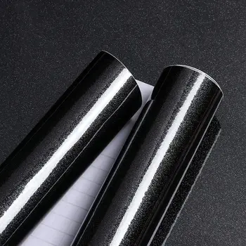 טפטים בצבעים - Black, 40cm x 1m
