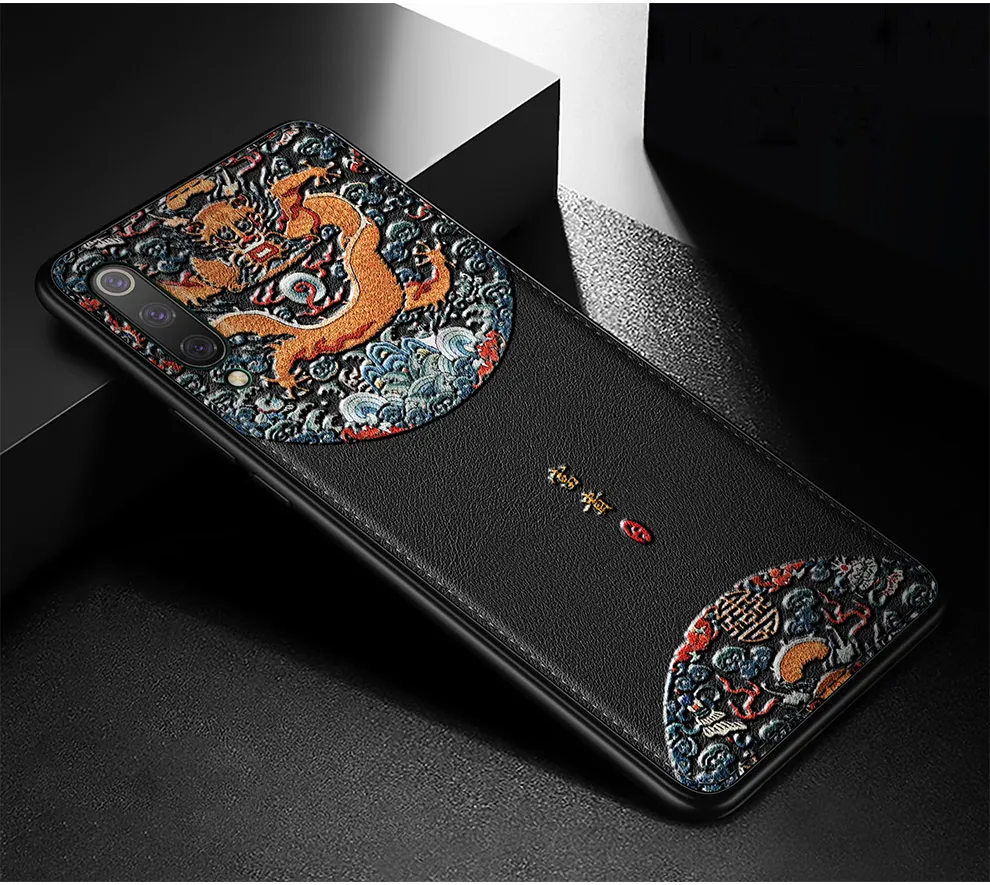 Чехол из искусственной кожи с сильным тиснением для Xiaomi mi 9 9 Pro, противоударный мягкий чехол для задней панели Xiaomi mi 9 для Xiao mi 9 Pro