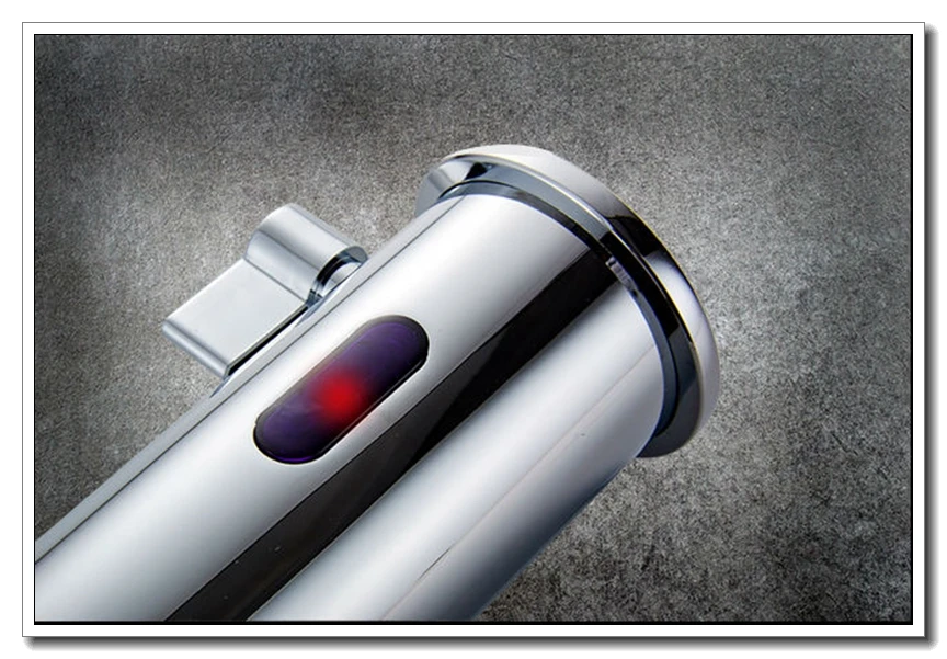Бортике датчик для ванной раковина кран холодной и горячей Бесконтактный коснитесь Авт пневматический датчик кран ELS88