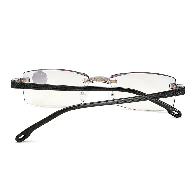 1PC 2 Styles Ultralight Rimless Reading Glasses Anti Blue Light Radiation Computer Presbyopia Readers spectacleso Reader Glasses blue light reading glasses