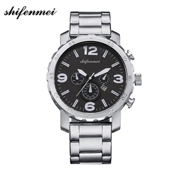 

SHIFENMEI Casual Fashion Quartz Watch Mens Watches Top Brand Luxury Male Clock Waterproof Business Watch Men Relogio Masculino