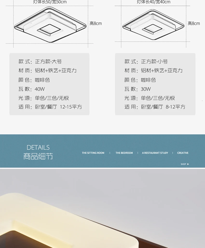 Современная Люстра для спальни гостиной Кабинета Plafonnier Avize Luminaria Lustre круглые квадратные светодиодные люстры освещение для дома