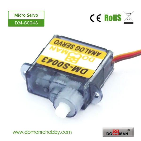 100 шт/партия DM-S0043 4,3g микро rc сервопривод