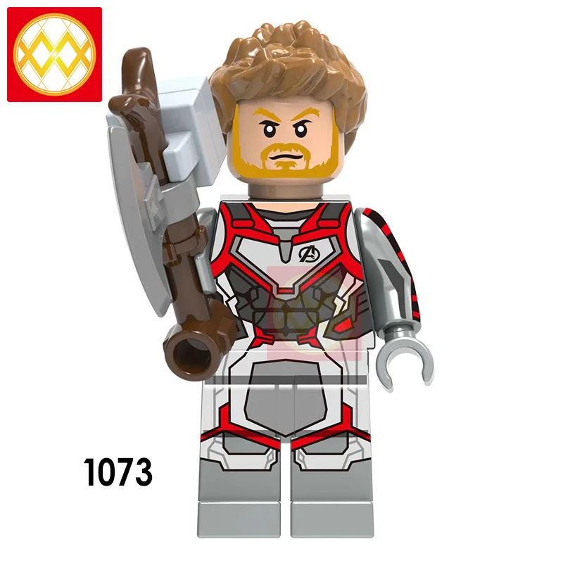 20 штук WM793 пьянство Бро Тор с бородой Мстители Marvel Fat Thor с Cola Модель Коллекция строительные блоки детские игрушки - Цвет: xh1073
