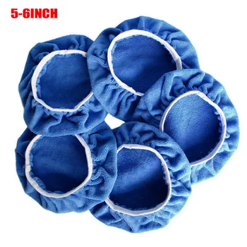 

5pcs Car Polisher Pad Bonnet Accessory Max Waxing Replace Cover 5-10Inch