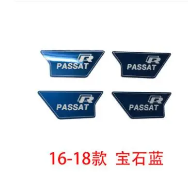 16-18 Passat Внутренняя дверная чаша наклейка подходит для Volkswagen 11-19 абсолютно Passat переоборудованный из нержавеющей стали внутренняя ручка украшения - Цвет: 16-18 Passat
