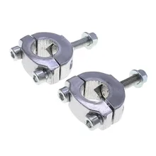 

1pair Riser About 100g Bracket Clamp Dirt Bike For 47cc 49cc Handlebar