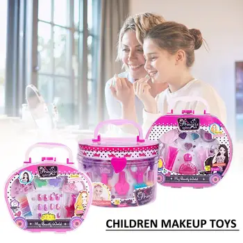 

Children Makeup Toy Girls Pretend Playing Cosmetics Set Birthday Gift Girls Pretend Playing Cosmetics Set