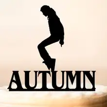 Персонализированное пользовательское имя счастливое украшение для именинного торта