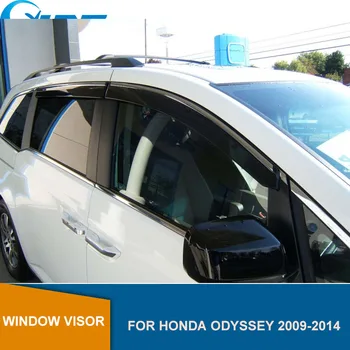 

Side Window Protector For Honda ODYSSEY 2009 2010 2011 2012 2013 2014 Smoke Side window deflectors Rain Sun Guard Vent SUNZ