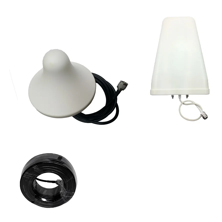 

Full Set Omnidirectional Antenna Signal Repeater Booster Accessories for GSM UMTS DCS AWS PCS 3G 4G LTE 800-2700MHz Frequencies