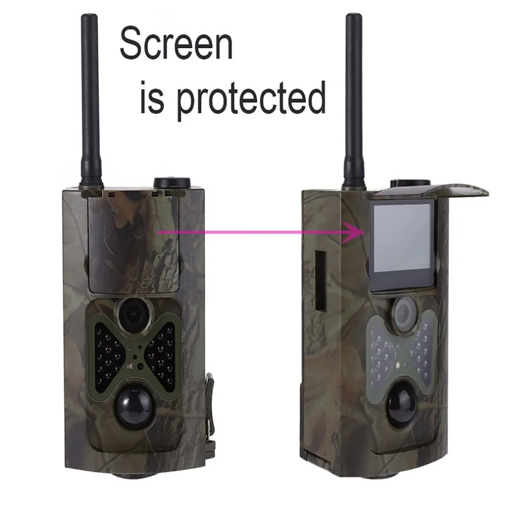 HC-550G 16MP Водонепроницаемая Скаутинг Трейл камера игра и охота камера Широкоугольный объектив ИК светодиоды ночного видения Дикая камера