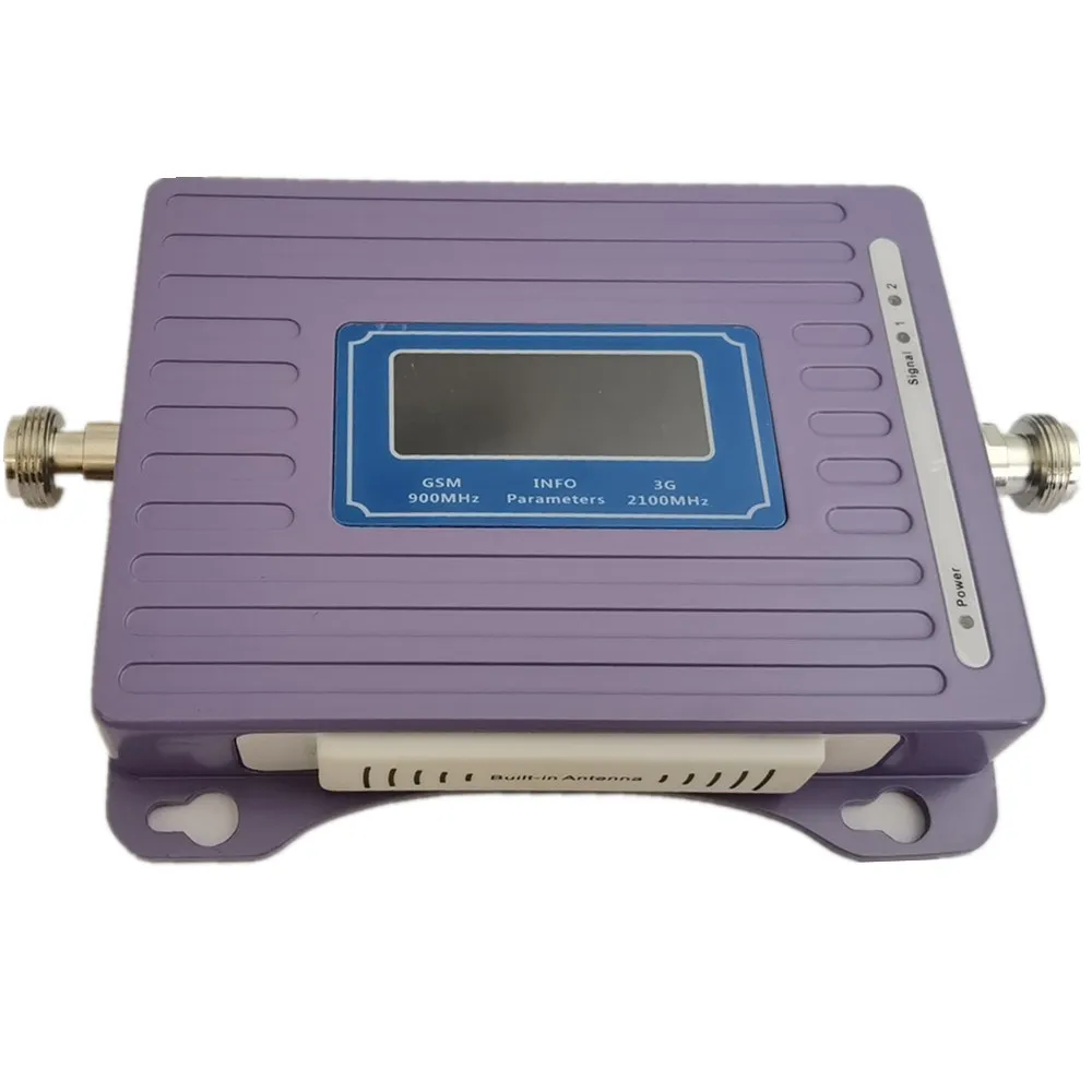 Amplificador de Sinal Impulsionador de Sinal Repetidor de Sinal Zqtmax Repetidor Umts Móvel 900 2100 Banda Dupla 70db Celular 2g 3g Gsm 4 Cheap Estação de retransmissão
