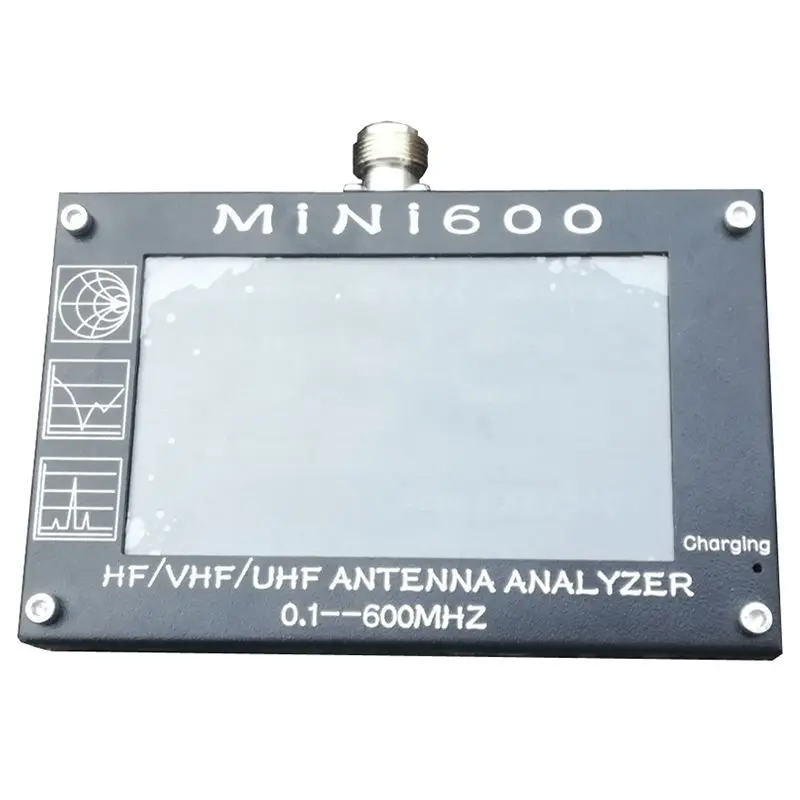 Mini600 5 V/1.5A Hf Vhf Uhf анализатор антенны 0,1-600 МГц измеритель коэффициента стоячей воды 1,0-1999 для радио