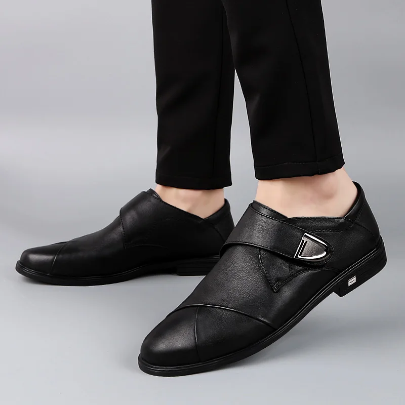 

Outdoor Men Genuine Leather Shoes Fashion Shoes Men Casual Leather Shoes Genuine Leather Men Loafers Boats comfortable Shoes