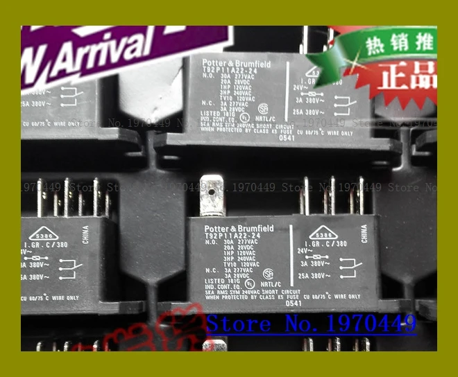 T92P11A22-24 T92P11A22 30A 24VAC
